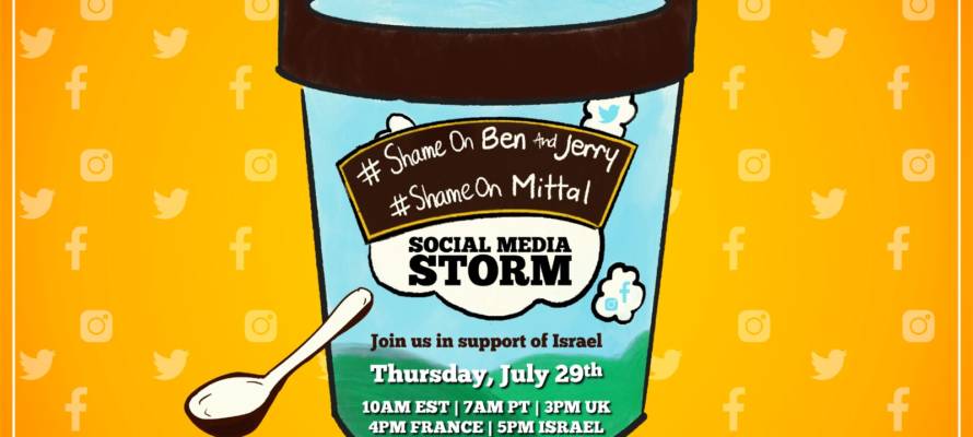 Ben and Jerry's Twitter Storm Invite