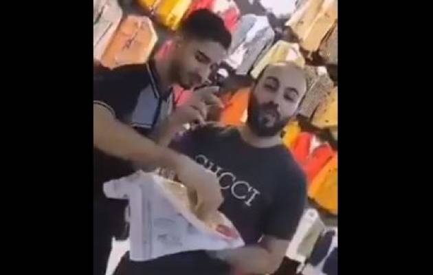 gaza palestinians celebrate IDF soldiers' death
