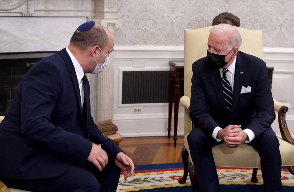 Naftali Bennet and Biden