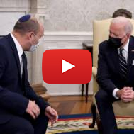 Naftali Bennet and Biden