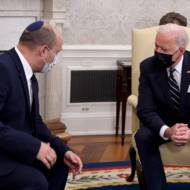 Naftali Bennet and Biden