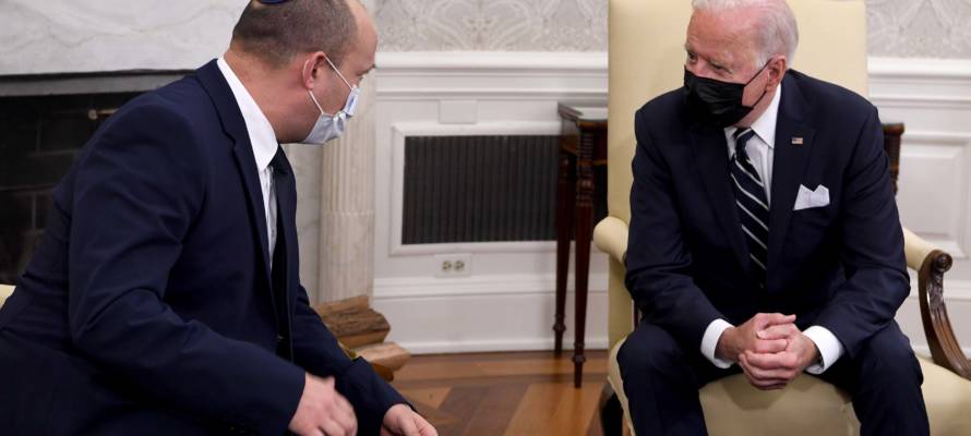 Naftali Bennet and Biden