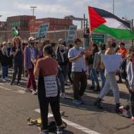 BDS protest