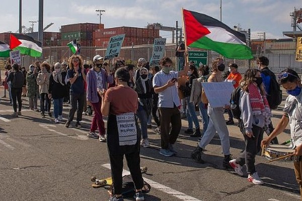 BDS protest