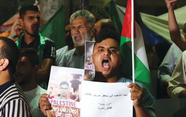 hebron palestinians support terrorists