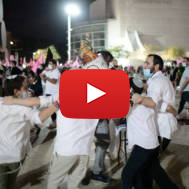Simchat Torah hakafot Tel Aviv