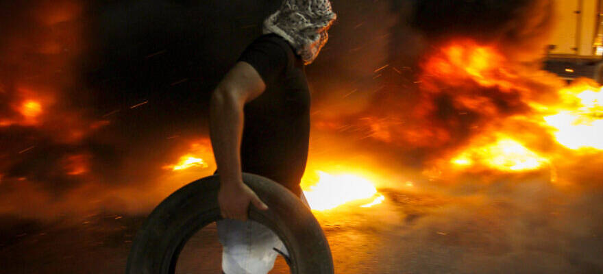 Hawara checkpoint Nablus demonstration