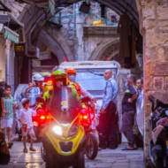 Stabbing Jerusalem Old City