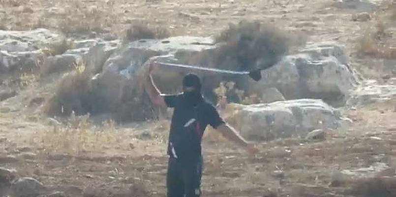 Rock-throwing Palestinian Arab terror