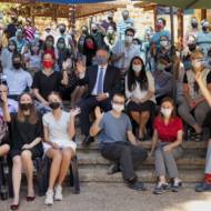 Hagoel with new olim from 26 countries who recently joined The Jewish Agency for Israel’s Ulpan Etzion in Jerusalem