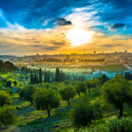 Beautiful,Sunset,Clouds,Over,The,Old,City,Jerusalem,With,Dome