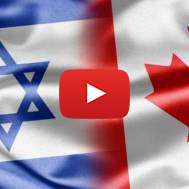 canada israel flags