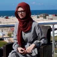 Gaza student Afaf al-Najar