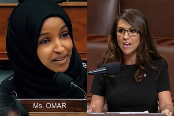 Ilhan Omar and Lauren Boebert