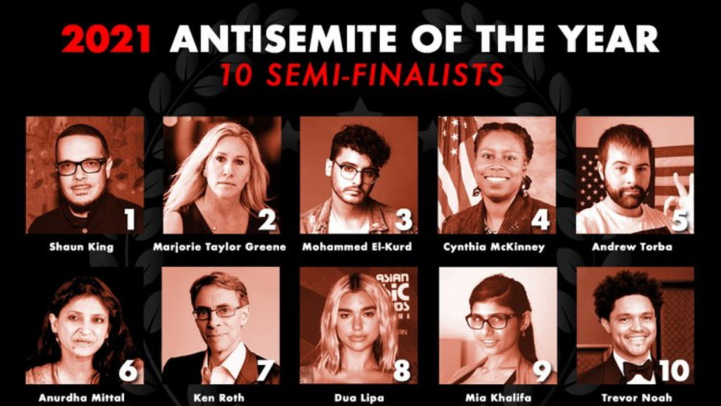 anti-Semite finalists