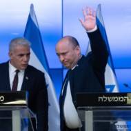 Yair Lapid and Naftali Bennett