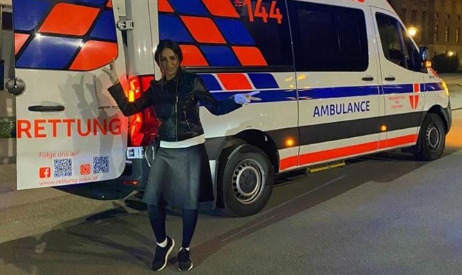 United Hatzalah volunteer EMT Chani Vaknin