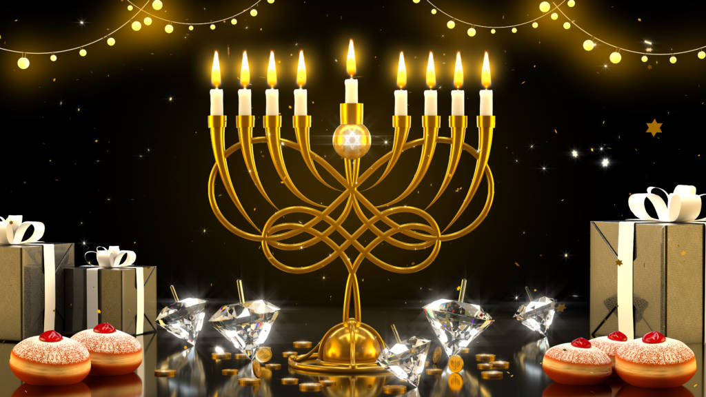 chanukah menorah
