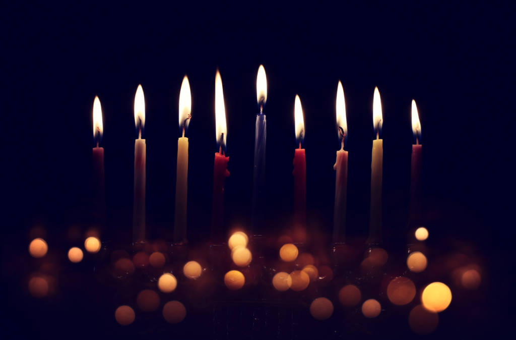 chanukah candles