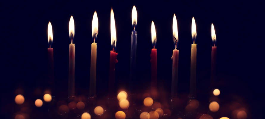 chanukah candles