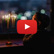 chanukah lighting menorah