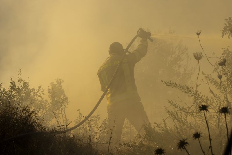 Jerusalem Forest fire