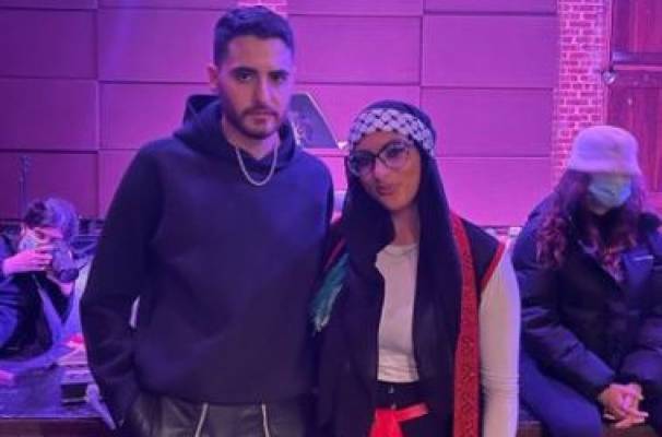 Palestinian anti-Israel activist students