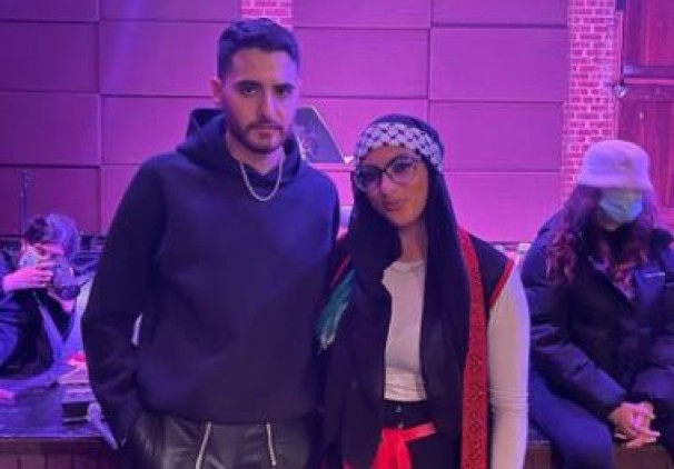 Palestinian anti-Israel activist students