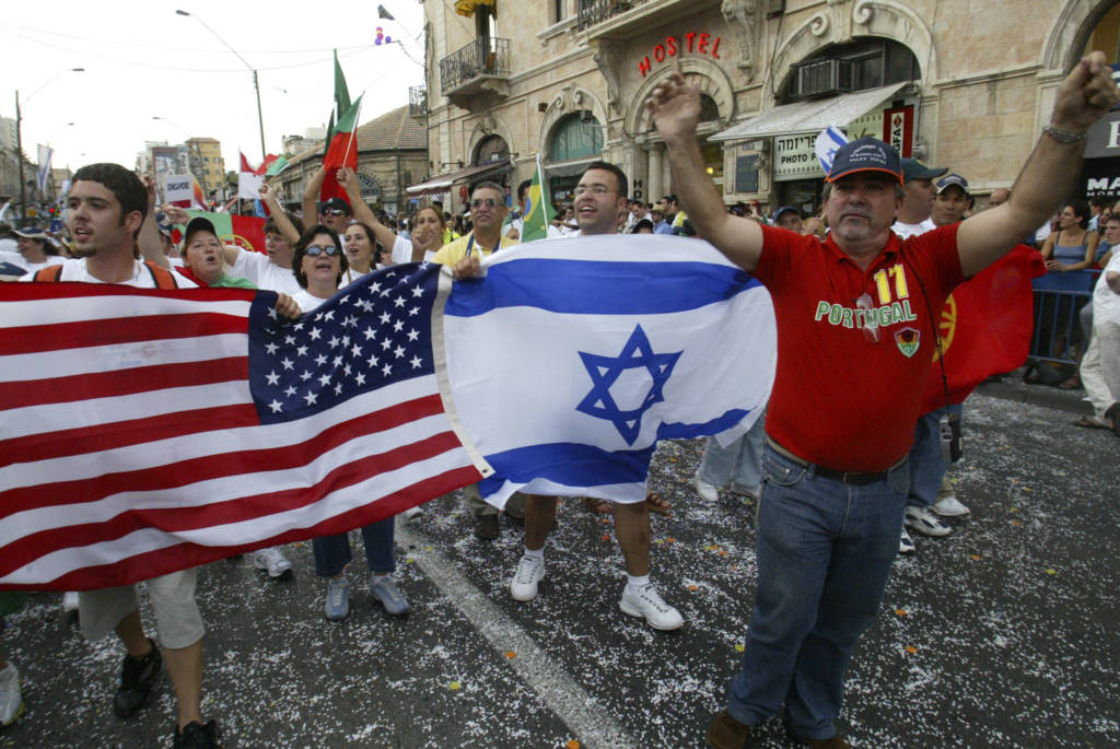 Christian Evangelical supporters of Israel, marche