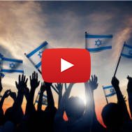 Israeli flags