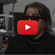 60 year old woman, eye surgery