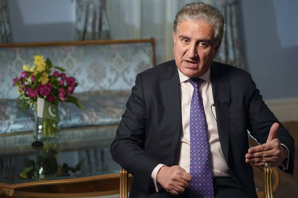 Pakistan's Foreign Minister Shah Mehmood Qureshi