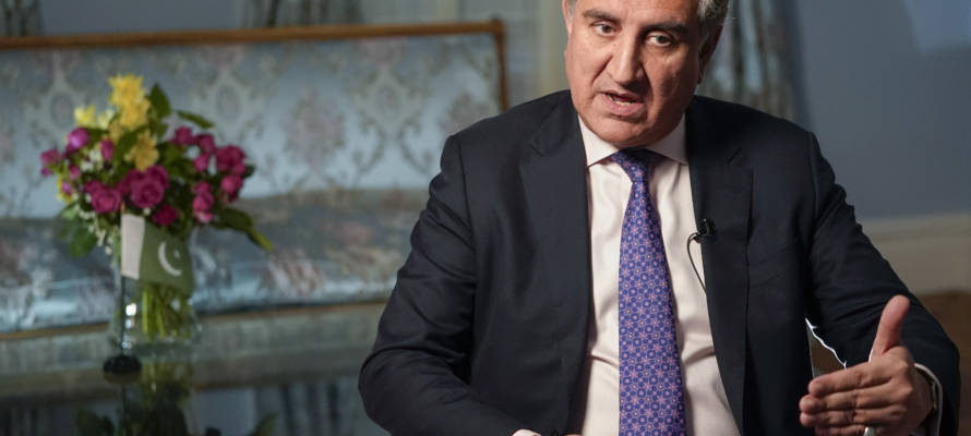 Pakistan's Foreign Minister Shah Mehmood Qureshi