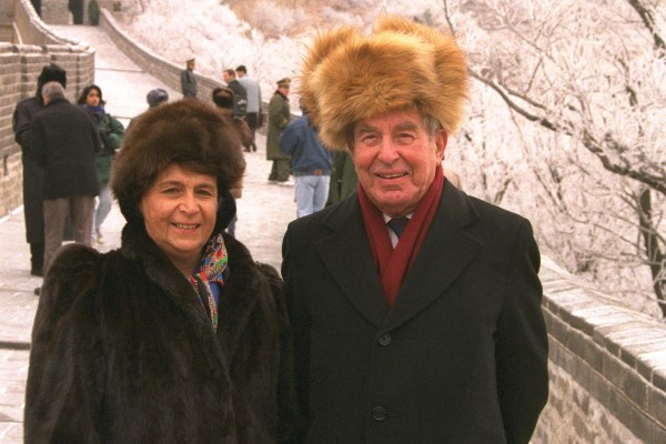 Chaim and Aura Herzog