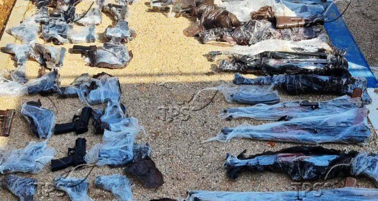 smuggled weapons from Jordan