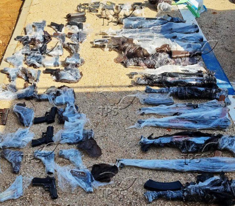 smuggled weapons from Jordan