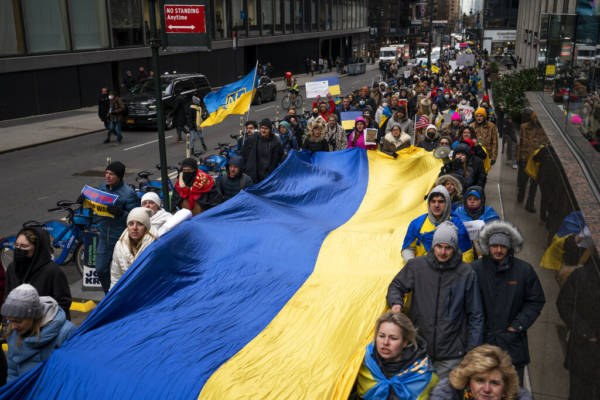 Ukraine war protest