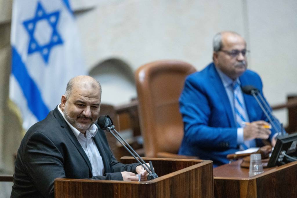 Mansour Abbas, head of the Ra'am party