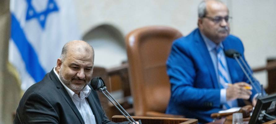 Mansour Abbas, head of the Ra'am party