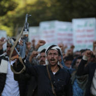 Houthi rally