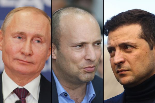 Putin Bennett Zelensky