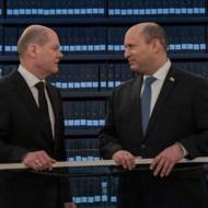 Olaf Scholz Naftali Bennett