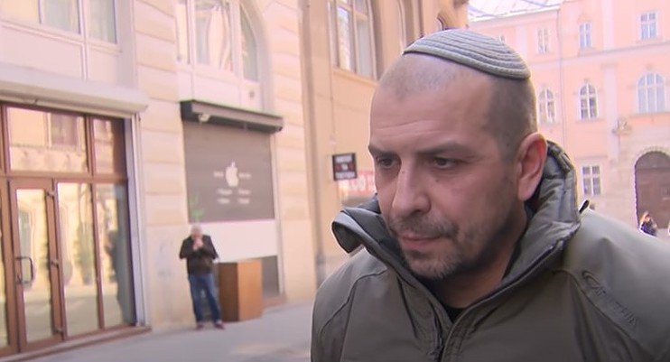 religious Jew fighting Ukraine