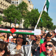 Anti-Israel protest France