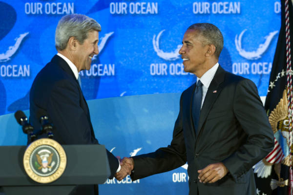 John Kerry, Barack Obama