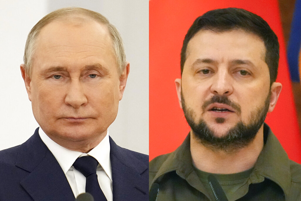 Putin Zelensky
