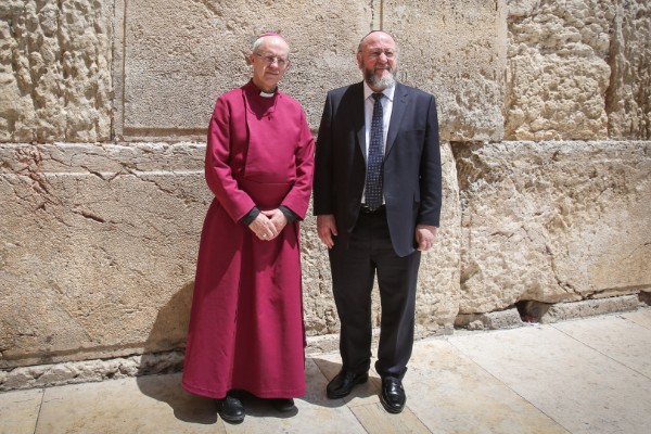 Justin Welby and Ephraim Mirvis