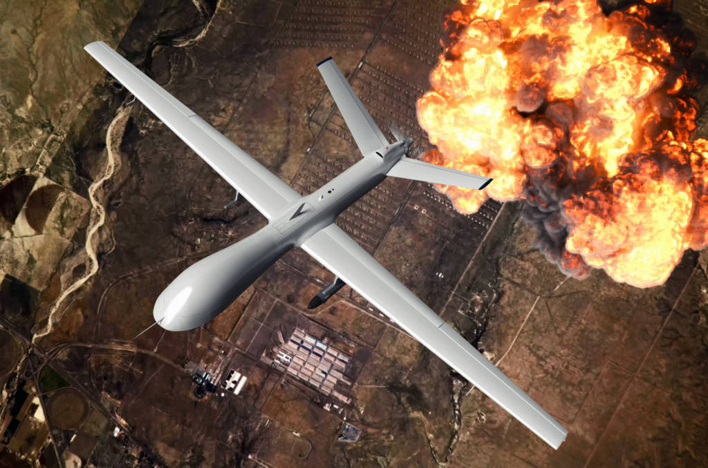 Attack drone
