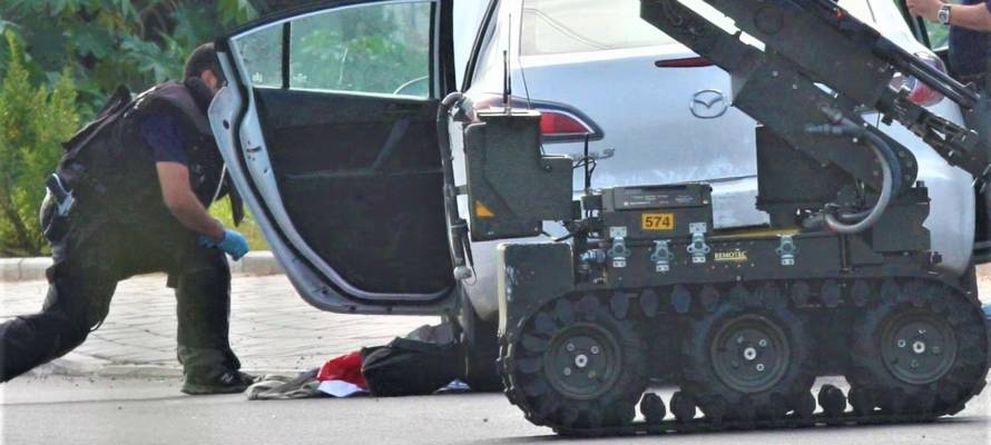 Israeli bomb squad police unit