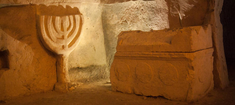 Burial caves